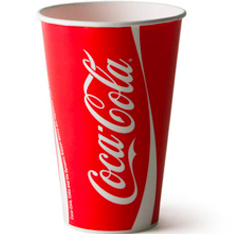 Coca Cola Trademark Cup