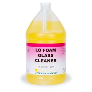 gallon of LO foam glass cleaner