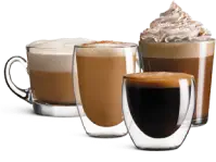 four cups of coffee varieties