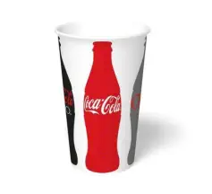 Coca-Cola paper cup